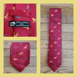 Into Africa Silk Tie